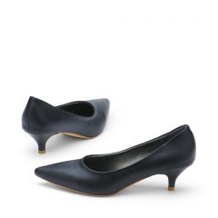 รองเท้าส้นสูงหัวแหลม สีดำ Bekazii รุ่นAlissa Pointy Heels in Black