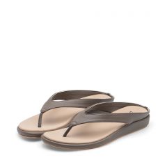 รองเท้าเพื่อสุขภาพญี่ปุ่น สีเทา Bekazii รุ่น Bella Sandals for Arch Support in Olive Grey